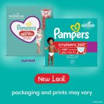 Diapers Size 3, 168 Count - Pampers Pull On Cruisers 360° Fit Disposable Baby Diapers with Stretchy Waistband, (Packaging & Prints May Vary) - Image 2